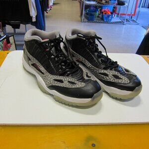 Nike Air Jordan 11 Retro IE Men's 12 Black Cement Shoe's 919712-006